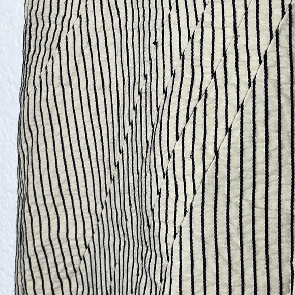 Anthropologie Eva Franco skirt pencil sz 4 black and cream - Picture 3 of 9